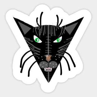 TOTEM 11/ TRIANGLE CAT Sticker